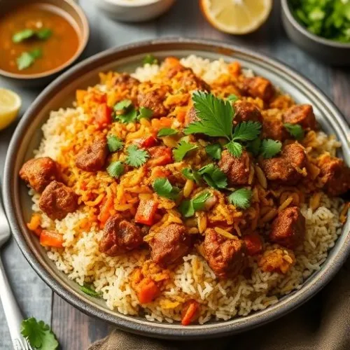 BEEF BIRIYANI(F)